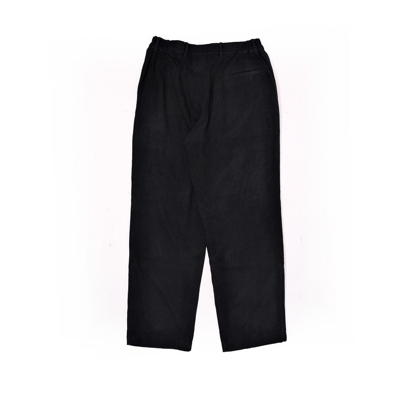 Rust Black Straight Trousers